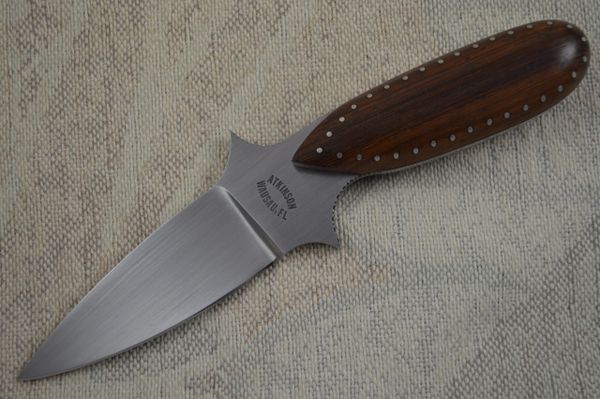 Dick Atkinson Custom Handmade Fixed Blade Fighting Knife (SOLD)