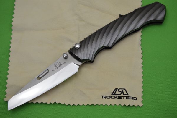 Rockstead RYO-H-ZDP, Button-Lock Folding Knife (SOLD)