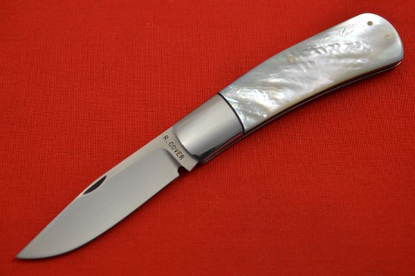 Ray Cover Mother of Pearl, Slip-Joint Folding Knife (SOLD)