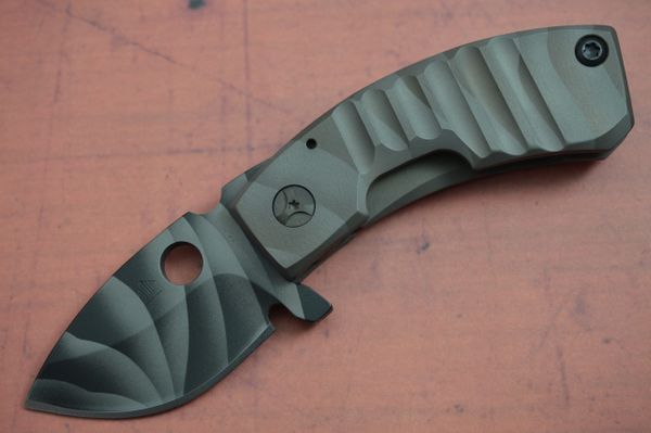 Crusader Forge APEX Drop Point Frame-Lock Flipper, 3D Finish (SOLD)