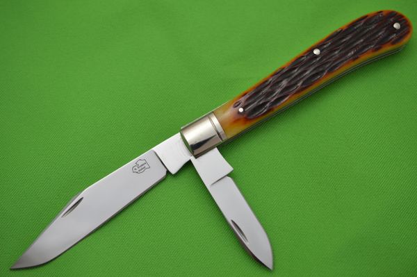 Robert Enders Two-Blade Bird & Trout, Jigged Bone, Slip-Joint Knife