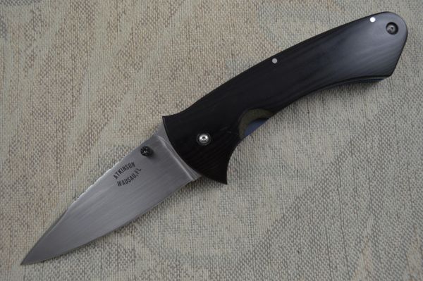 Dick Atkinson Large Tactical Liner Lock Folding Knife (SOLD)