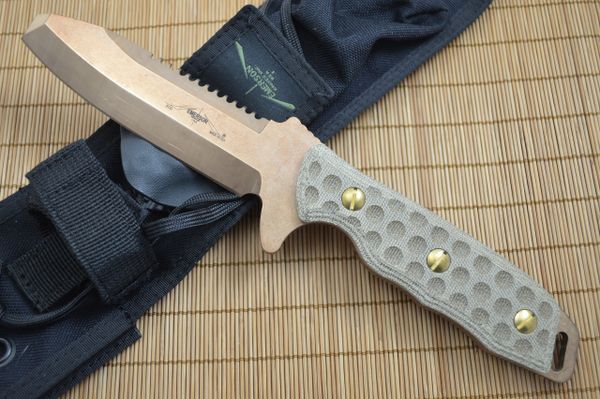 Emerson Knives "EOD" Fixed Blade Knife, Non-Magnetic Copper Beryllium Alloy Blade (SOLD)