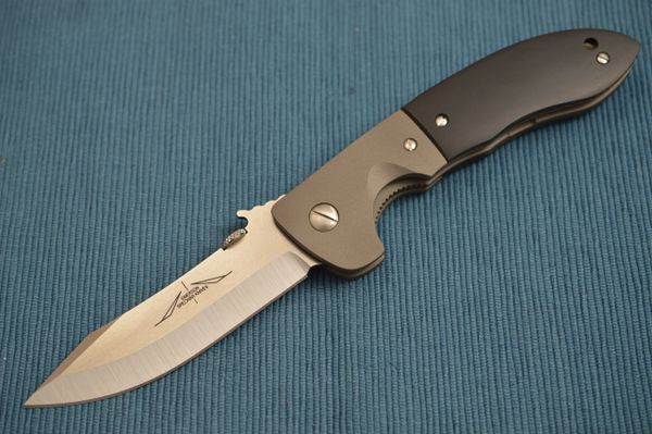 Ernie Emerson Custom Bolstered CQC-8, Black Richlite Scales (SOLD)