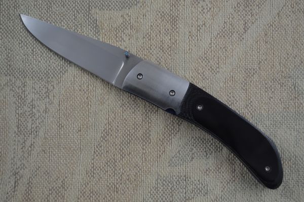 Mike Dilluvio Black G10 Liner Lock Folder