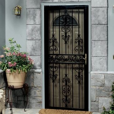 Steel Security Storm Door