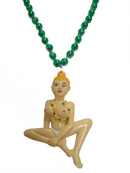 Red Head w/ Breast Exposed Beads