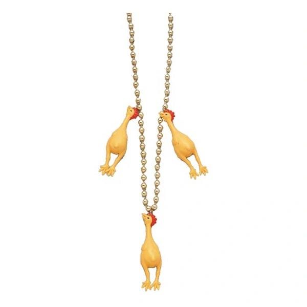 33" - Chicken Necklace Beads - 3 pcs.