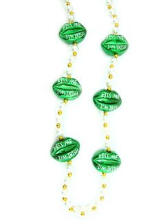 42" - Kiss Me I'm Irish Lip Beads