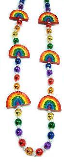 42" Rainbows Beads