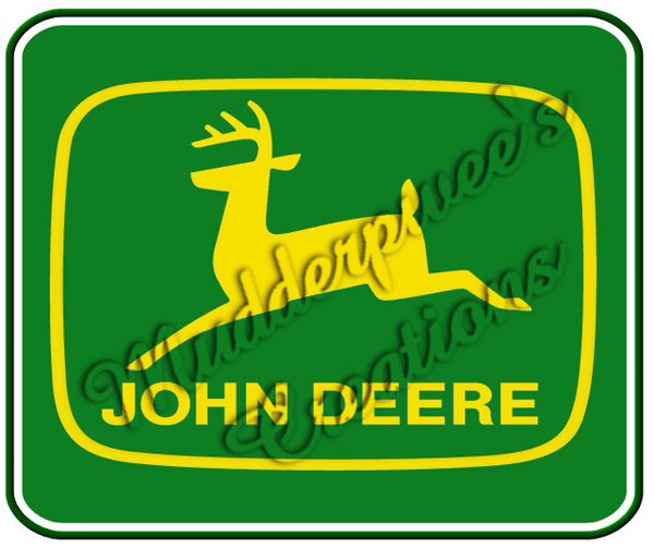 John Deere Logo Mouse Pad