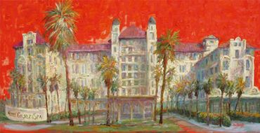 Hotel Galvez,art, Galveston, PRINTS, artist, gallerys, original, painting, Heard, wesite >see more