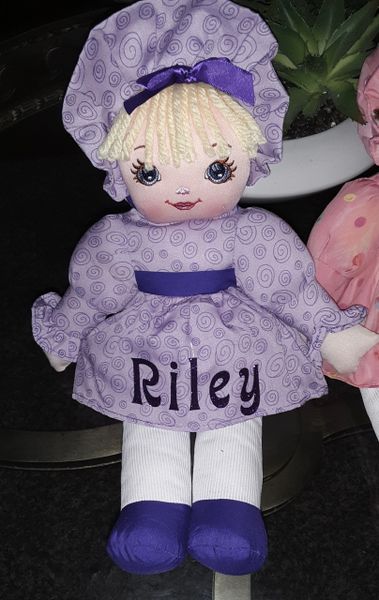 personalised my first dolly