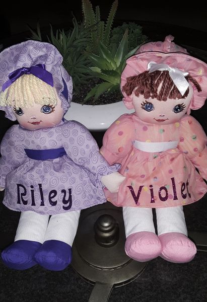 My first store baby doll personalized