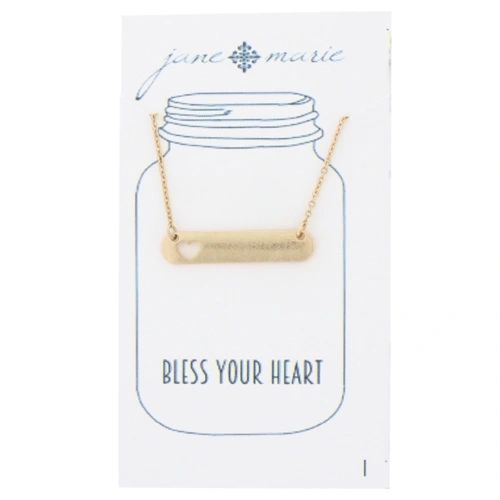 bless your heart necklace