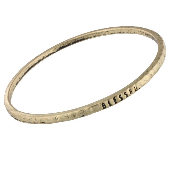 antique gold bangle - blessed