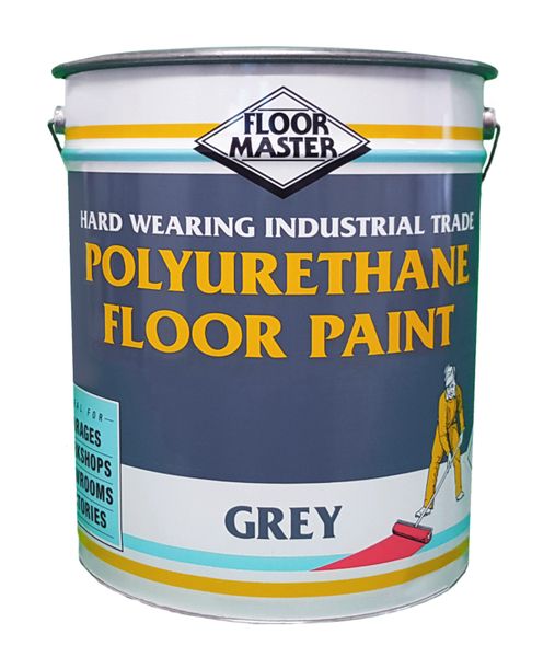 Floormaster Heavy Duty Polyurethane Floor Paint 20ltr.....GRAY