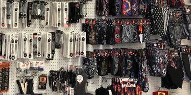 Vest Extenders, Gremlin Bells, Tons of Headwear Ex Bandz, Ez Tubes, Boot Chains & Much MORE 
