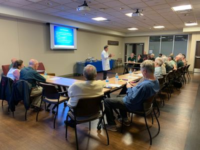 Prostate Cancer support group meeting