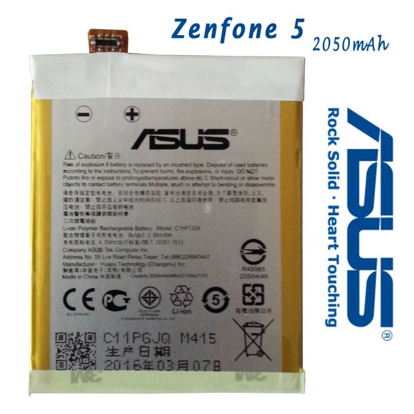 New Asus Zenfone 5 Battery C11P1324 Capacity 2050mAh A500CG A500KL A501 A501CG