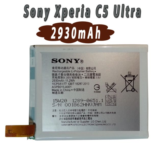 Sony Xperia C5 Ultra Z3+/Z4 Z4 Compact E5533 battery LIS1579ERPC 2930mAh Battery