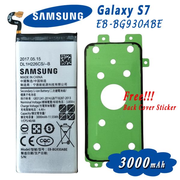 Samsung Galaxy S7 EB-BG930ABE Battery 3000mAh Original Capacity