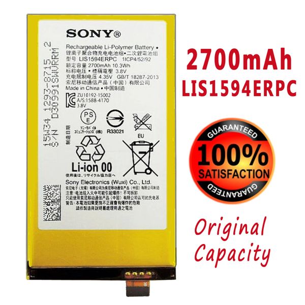 Sony Xperia Z5 Compact / XA Ultra XA1 LIS1594ERPC E5803 E58 Batte | Samsung Galaxy S2 S3 S4 S5 Note 2,3,4 Mini, Trend, iPhone 4S 5