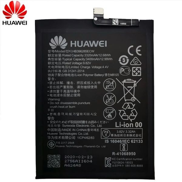 Battery replacement for HuaWei P20 HB396285ECW 3400mAh Honor 10 Honor 10 Lite