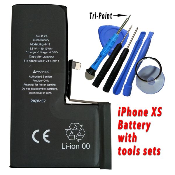 Apple iPhone XS Battery 616-00514 High Capacity 2658mAh with free tools set