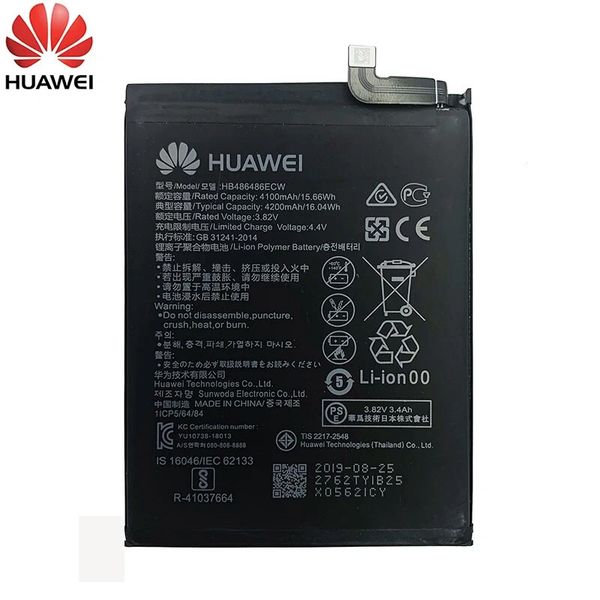 Battery Replacement for Huawei P30 Pro Mate 20 Pro HB486486ECW 4200mAh