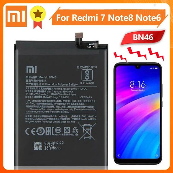 Xiaomi Redmi 7 Note 6 Note 8 Replacement Battery 4000mAh BN46