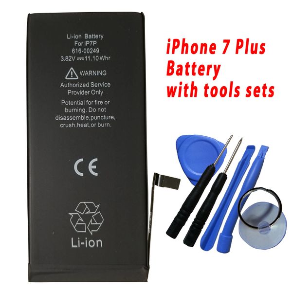 Apple iPhone 7 Plus Internal Battery 3.8V Capacity: 2900mAh 616-0255 include Tools Kits