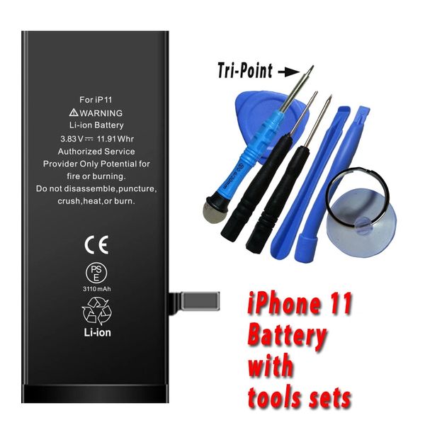 iPhone 11 replacement battery 3110mAh original capacity with free tools sets