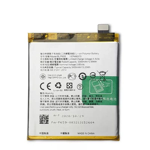 OPPO R15 Pro BLP659 3430mAh Battery Original Quality Capacity