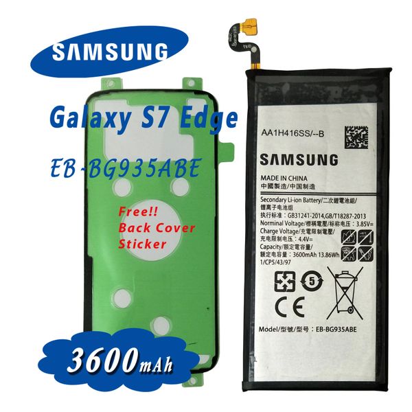 Samsung Galaxy S7 Edge EB-BG935ABE Battery 3600mAh Original Capacity