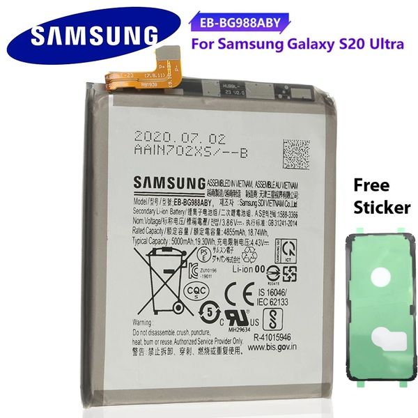 Samsung Galaxy S20 Ultra EB-BG988ABY 5000mAh Battery