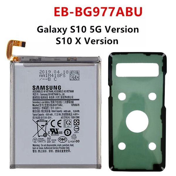 Samsung Galaxy S10 5G EB-BG977ABU 4500mAh Battery Version S10 X