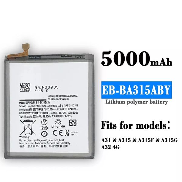 Samsung Galaxy A31 A32 4G EB-BA315ABY 5000mAh Battery