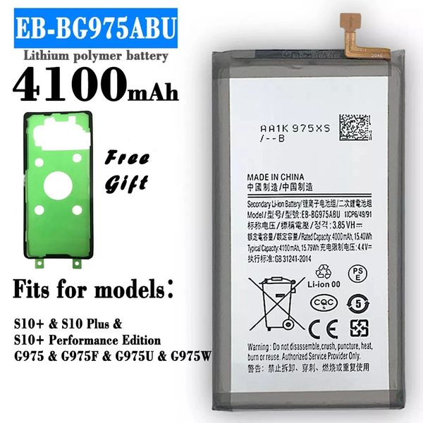 Samsung Galaxy S10 Plus EB-BG975ABU Battery G975F/DS G975SU G975W G9750