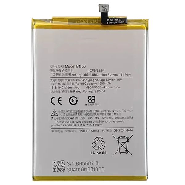 Xiaomi Redmi 9A 9C Poco M2 Pro Battery BN56 5000mAh Replacement