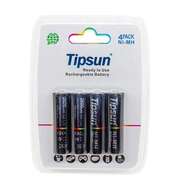 1.2V Rechargeable Ni-MH Battery 4pcs AAA size 900mAh