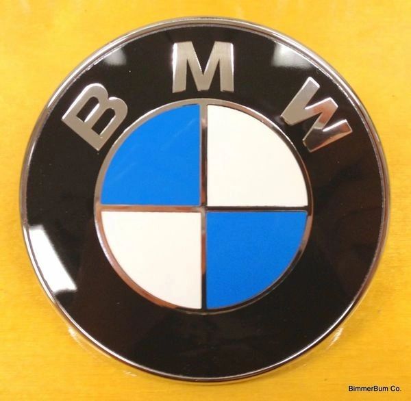 (4-00016.1) Genuine BMW E89 Z4 Roundel for Front Bumper (Nose ...