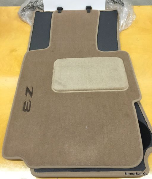 Nla Genuine Bmw Z3 Tan Floor Mat Set 82111470157 Bimmerbum Co