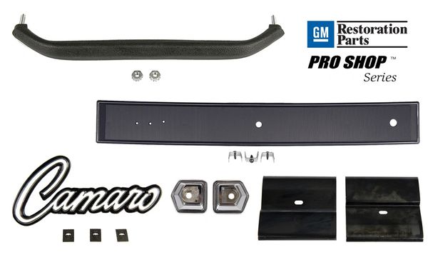 Dash Grab Bar Handle, Bezel, Emblem, Plate Kit