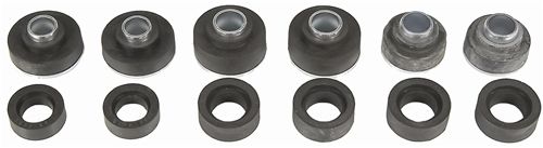 Subframe Mount & Radiator Support Bushing Biscuit Set