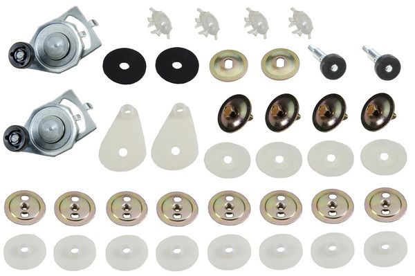F Body Front Door Glass Mounting Kit