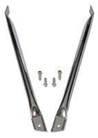 Fender Radiator Support Bar Braces Chrome
