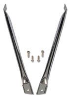 Fender Radiator Support Bar Braces Chrome