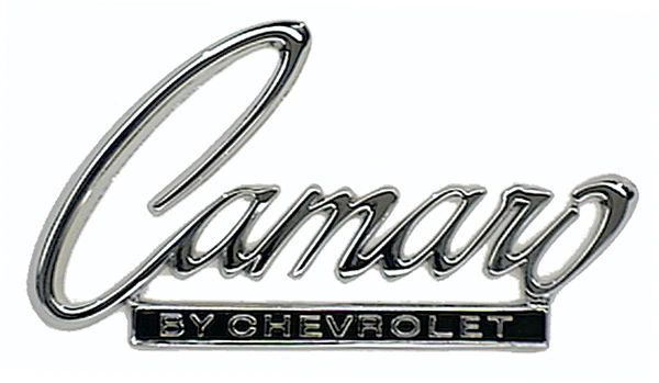 68-69 Camaro Header / Trunk Emblem Genuine GM