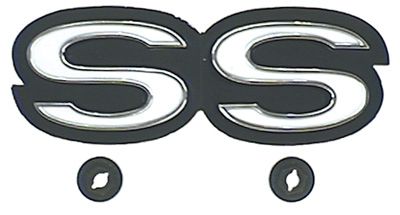 Super Sport SS Rear Panel Emblem